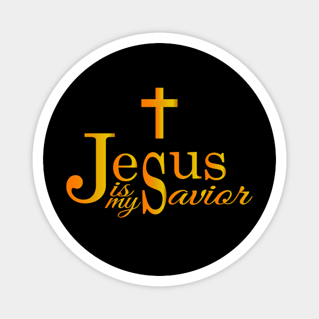 Jesus is my savior Magnet by Mr.Dom store